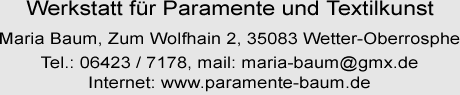 Impressum - Adresse